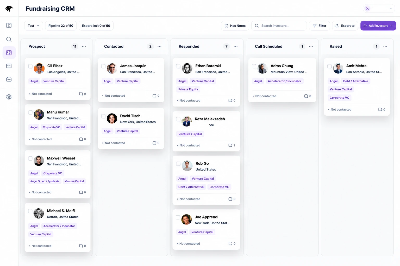 Fundraising CRM